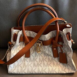 Authentic Michael Kors - Small Hamilton MK Logo Bag